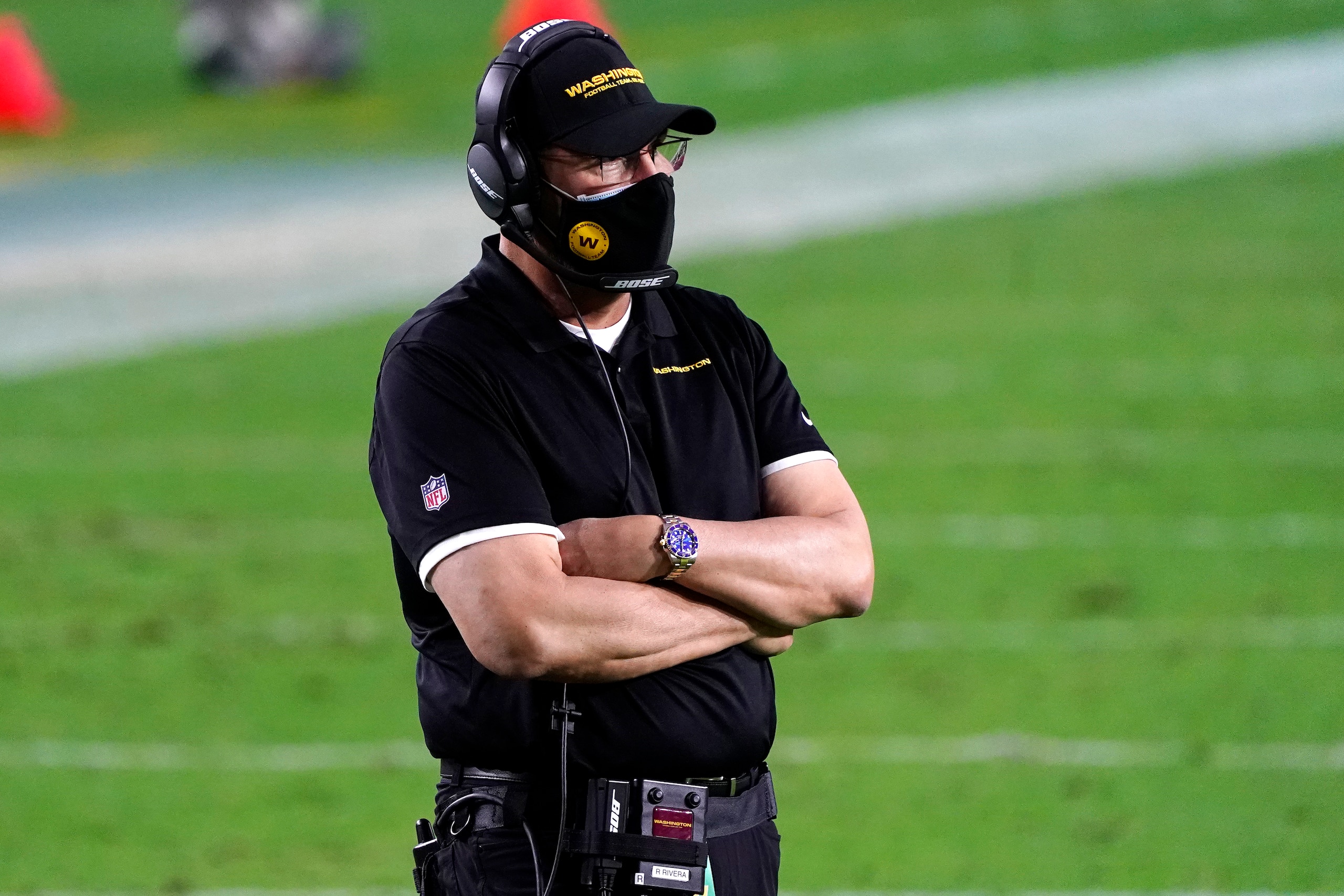 Washington Football Team head coach Ron Rivera