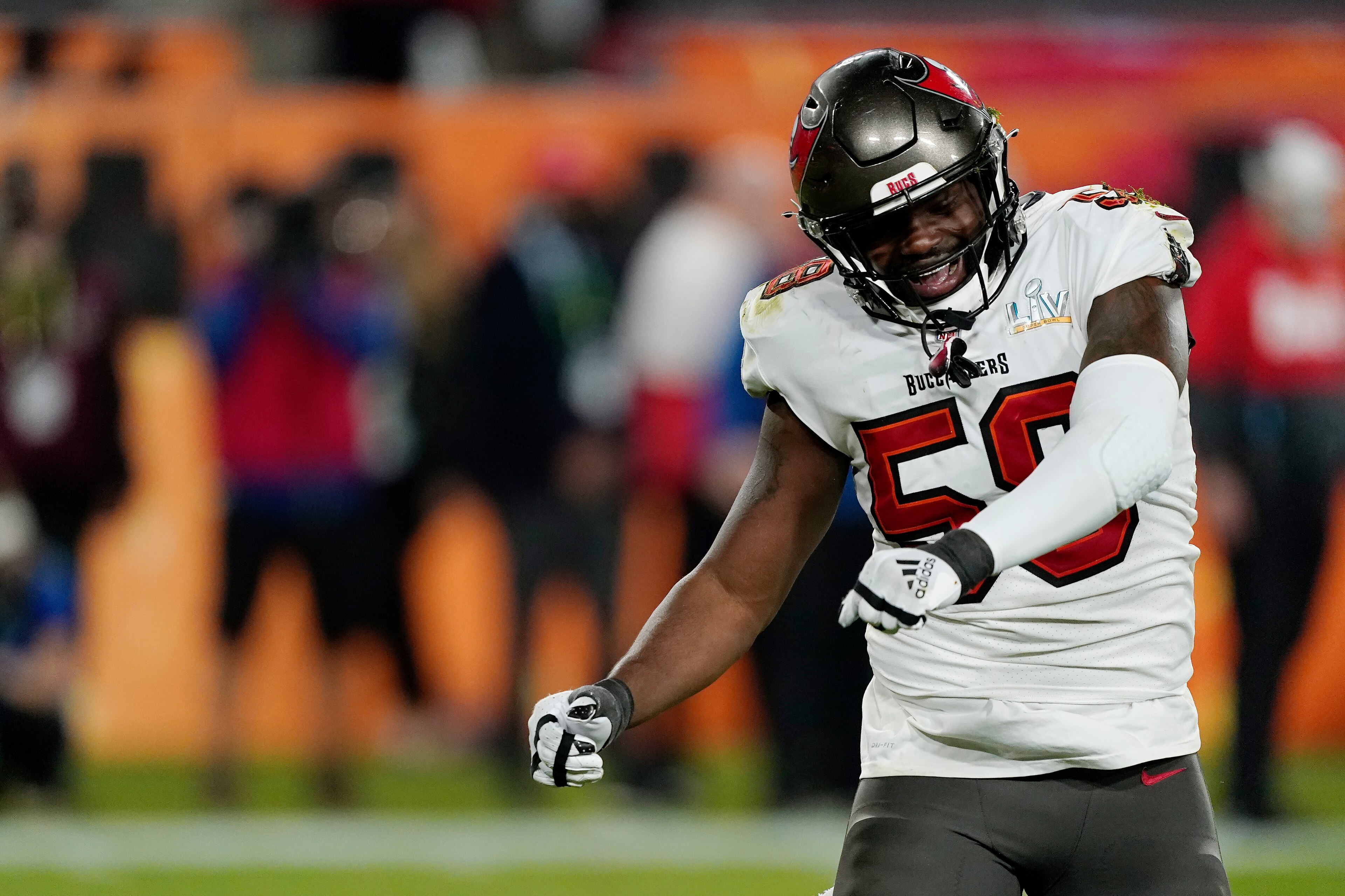 Tampa Bay Buccaneers edge-rusher Shaquil Barrett Tampa Bay Buccaneers edge-rusher Shaquil Barrett