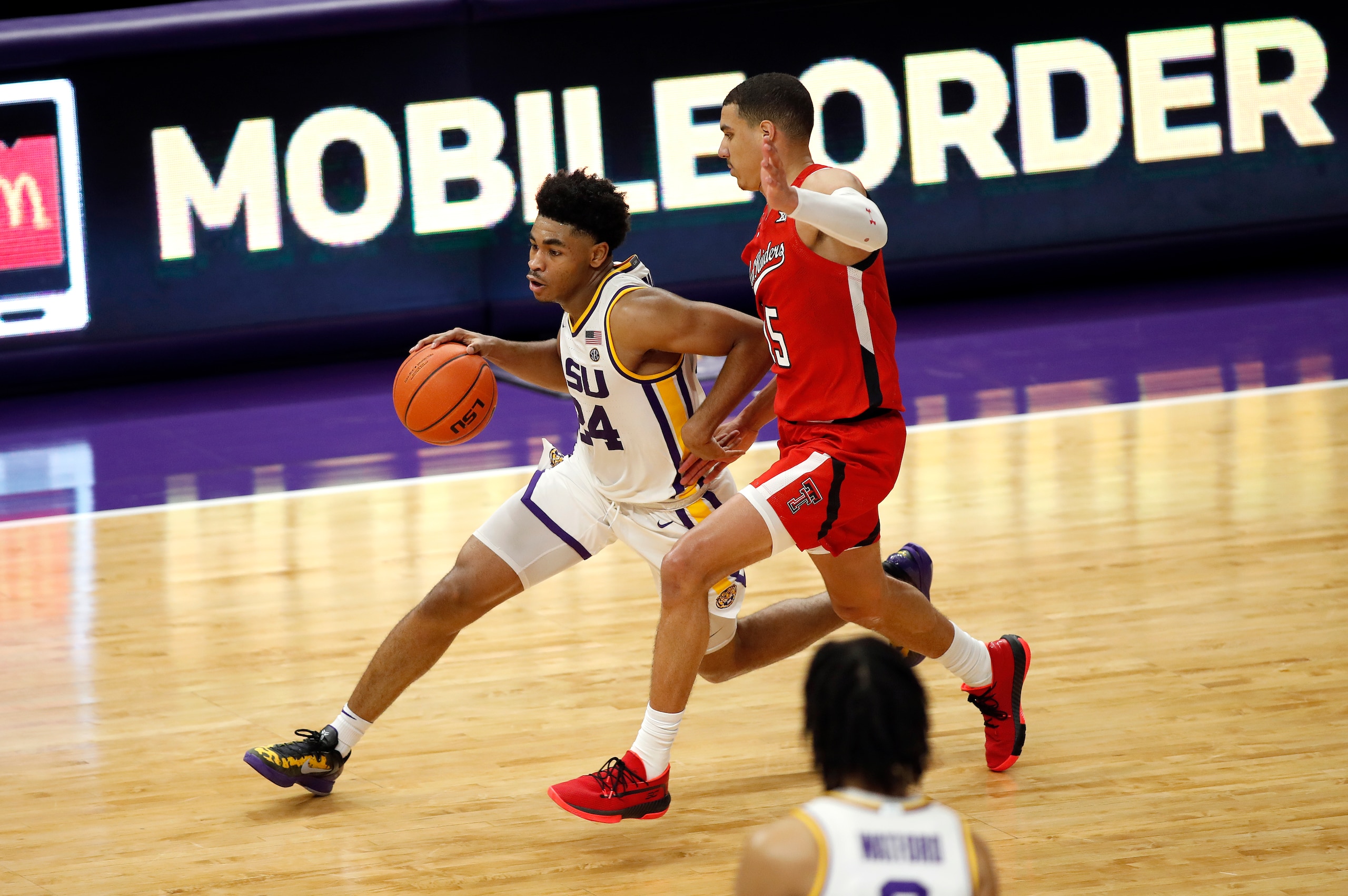 LSU guard Cameron Thomas
