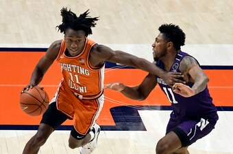 Illinois guard Ayo Dosunmu is a first-team All-American.
