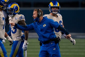 Los Angeles Rams head coach Sean McVay