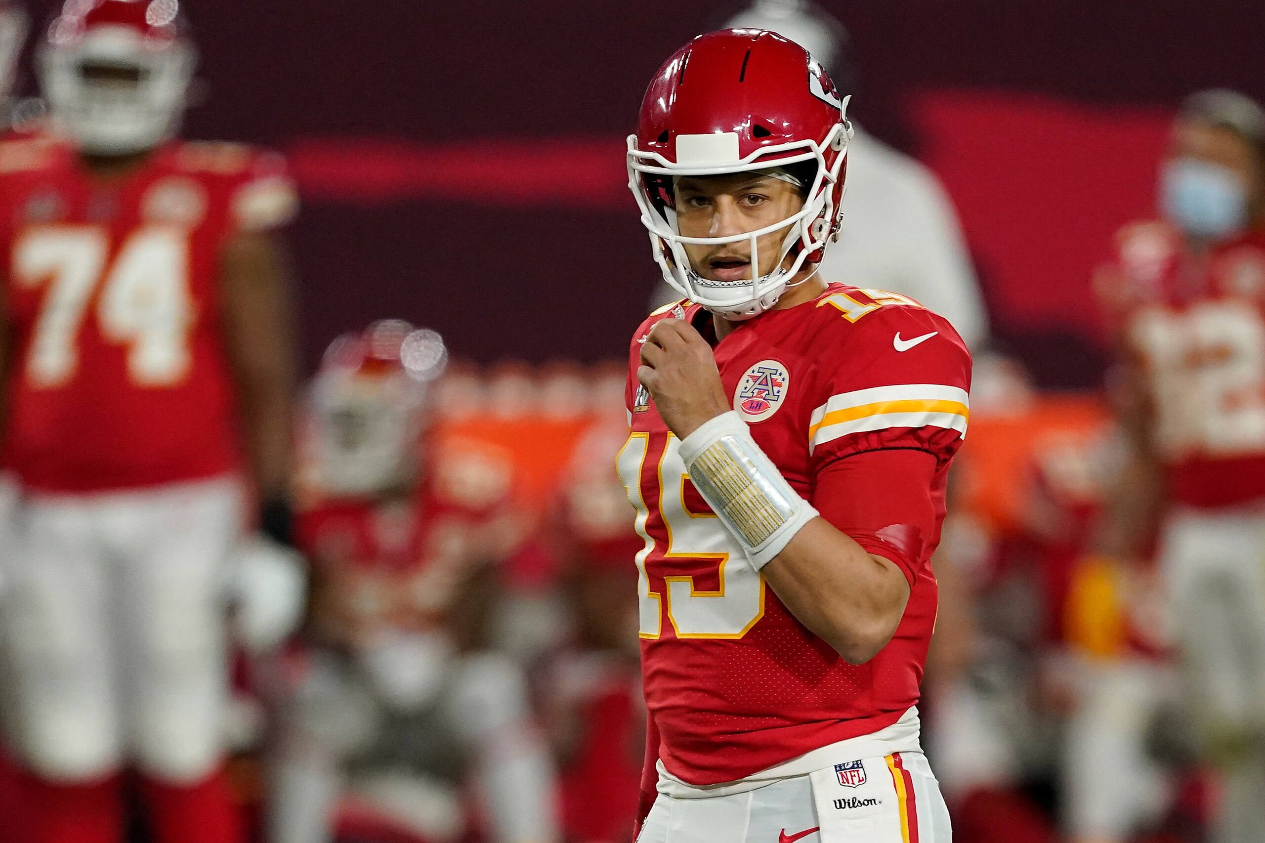 Kansas City Chiefs quarterback Patrick Mahomes