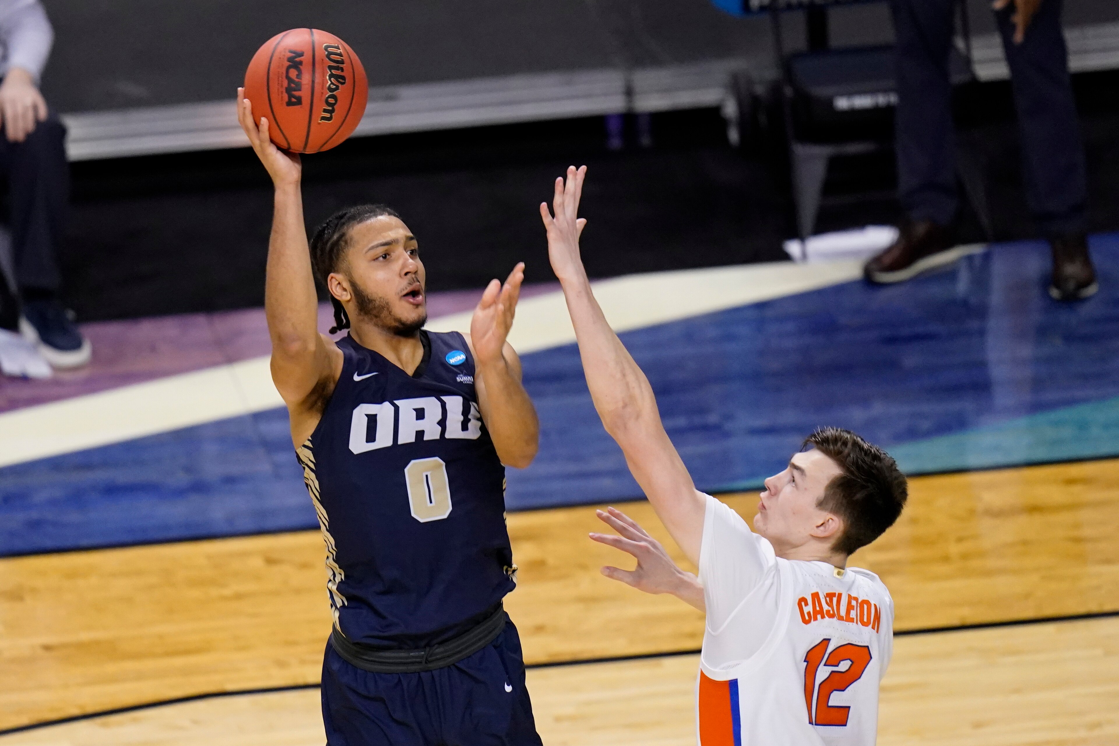 Kevin Obanor of Oral Roberts