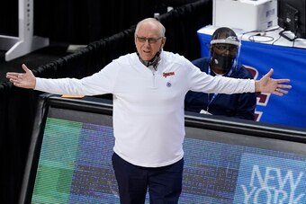 Syracuse head coach Jim Boeheim
