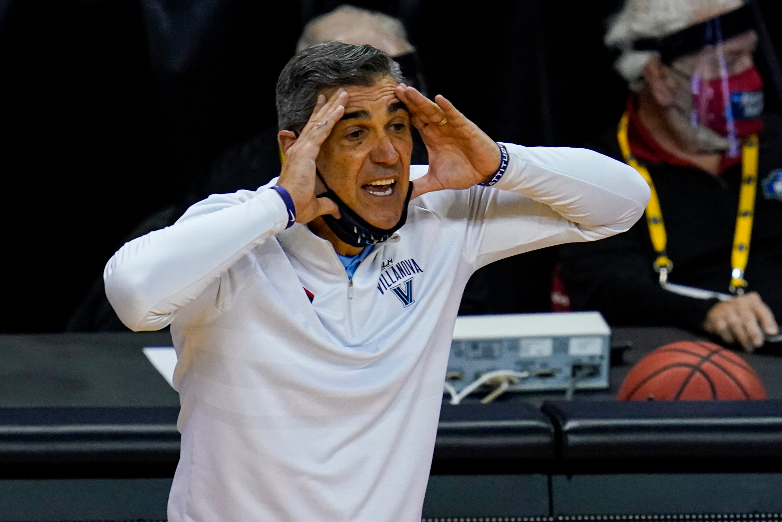 Villanova head coach Jay Wright