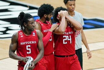 Rutgers was devastated after a heart-wrenching loss to Houston