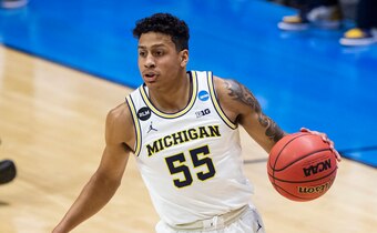 Michigan's Eli Brooks