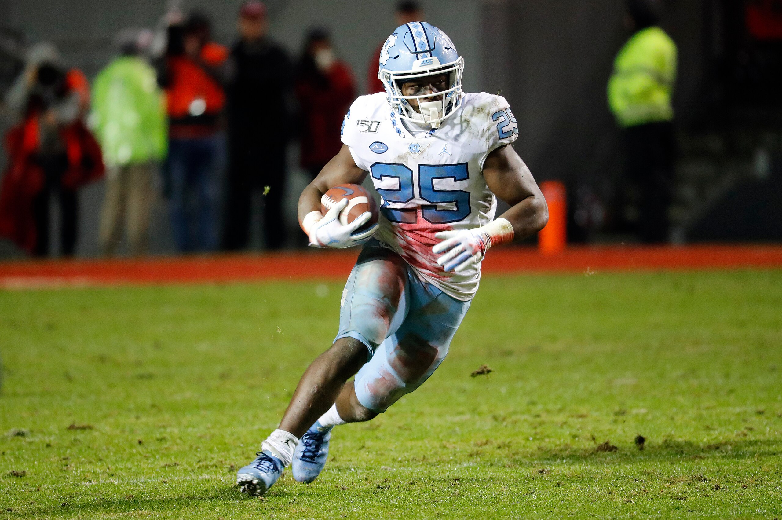 North Carolina running back Javonte Williams