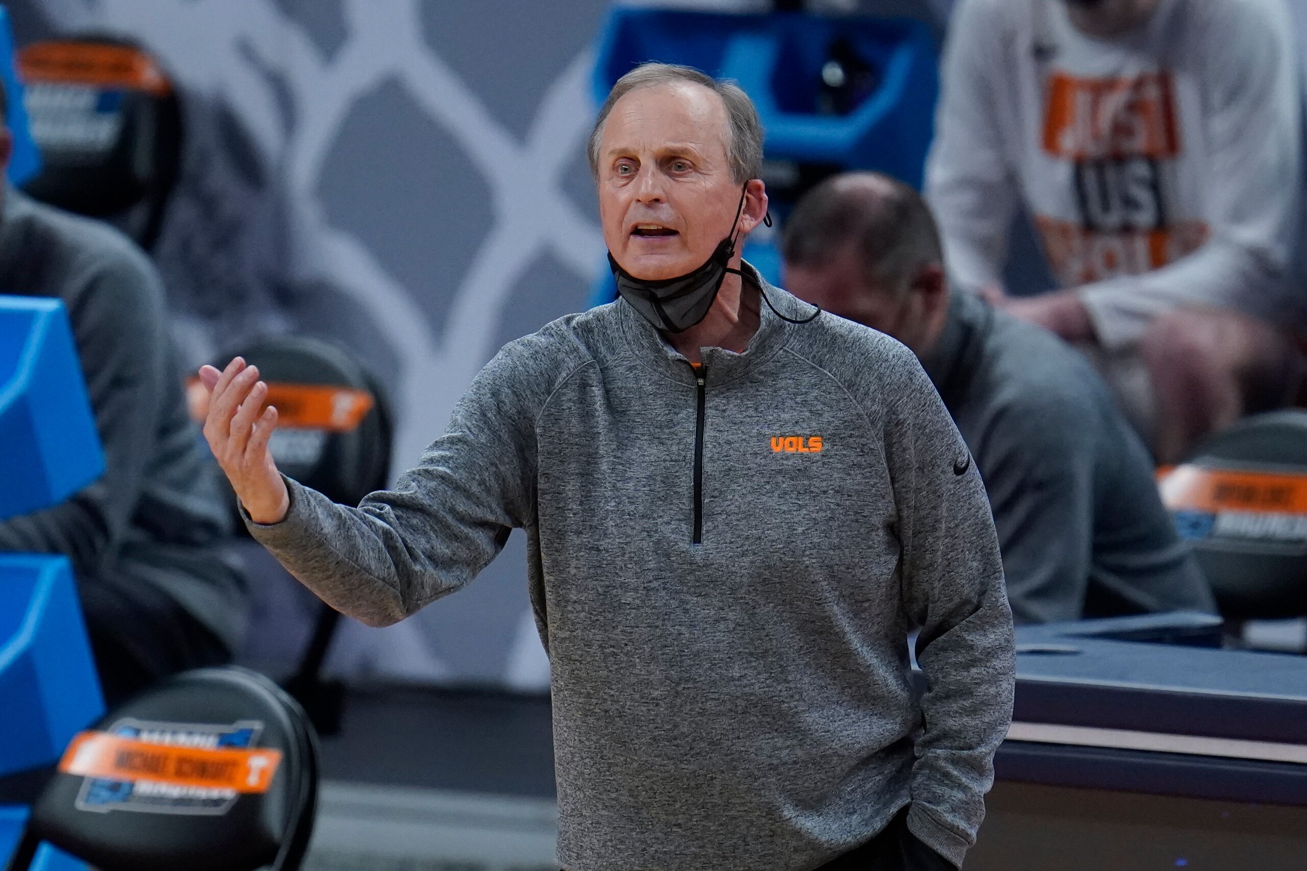 Tennessee head coach Rick Barnes