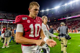 Alabama quarterback Mac Jones