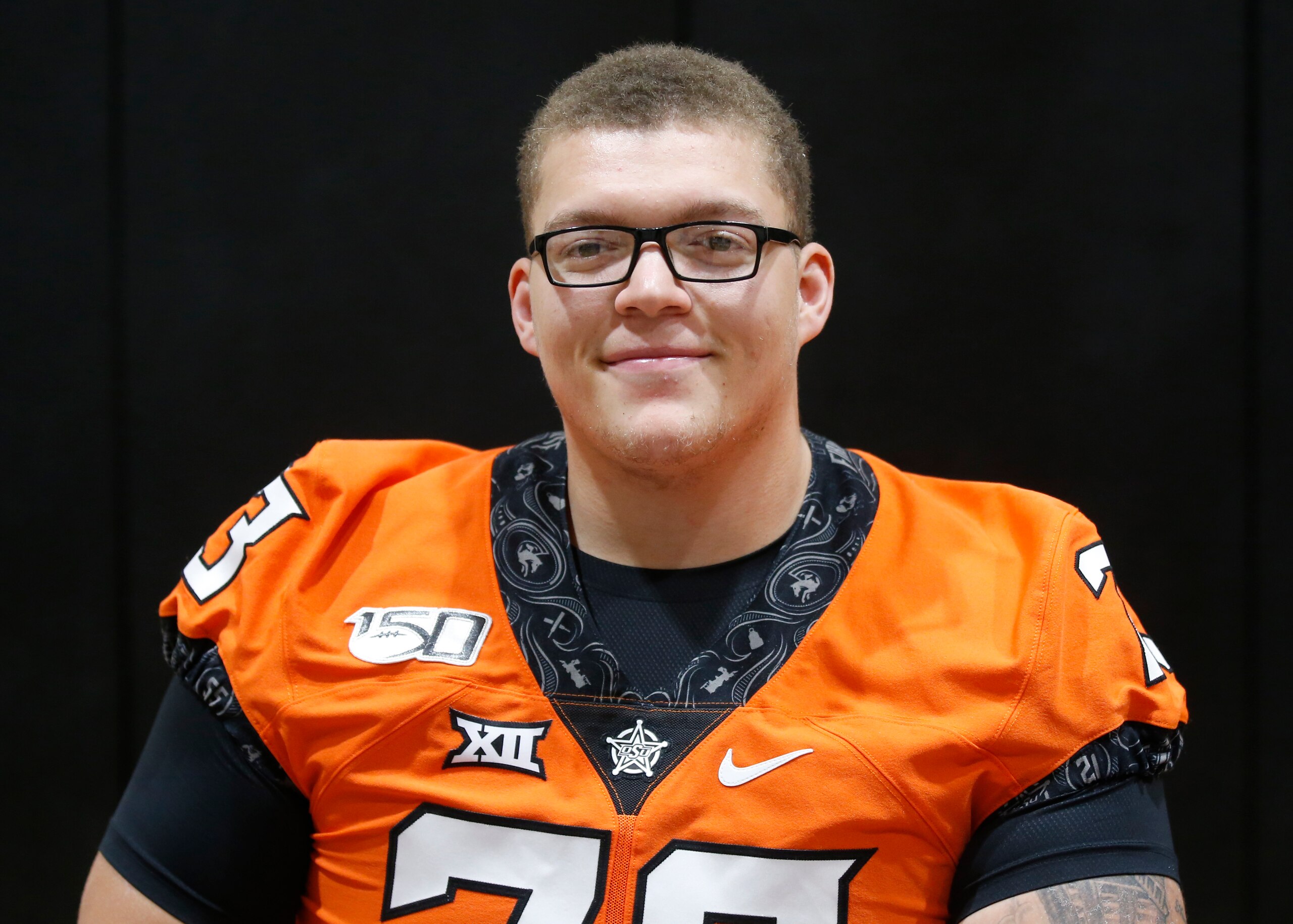 Oklahoma State offensive tackle Teven Jenkins