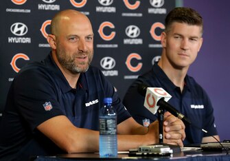 Matt Nagy and Ryan Pace