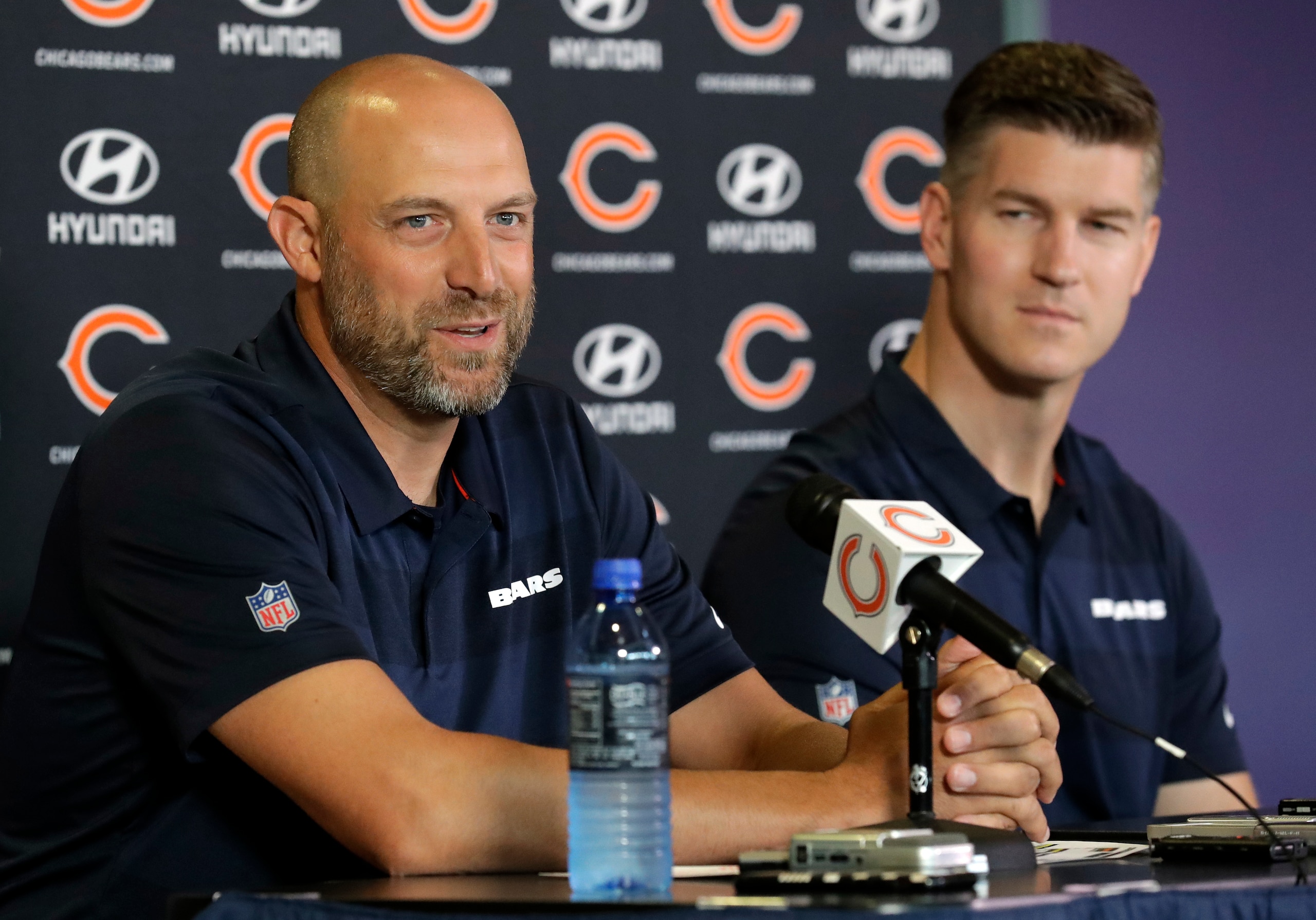 Matt Nagy and Ryan Pace Matt Nagy and Ryan Pace