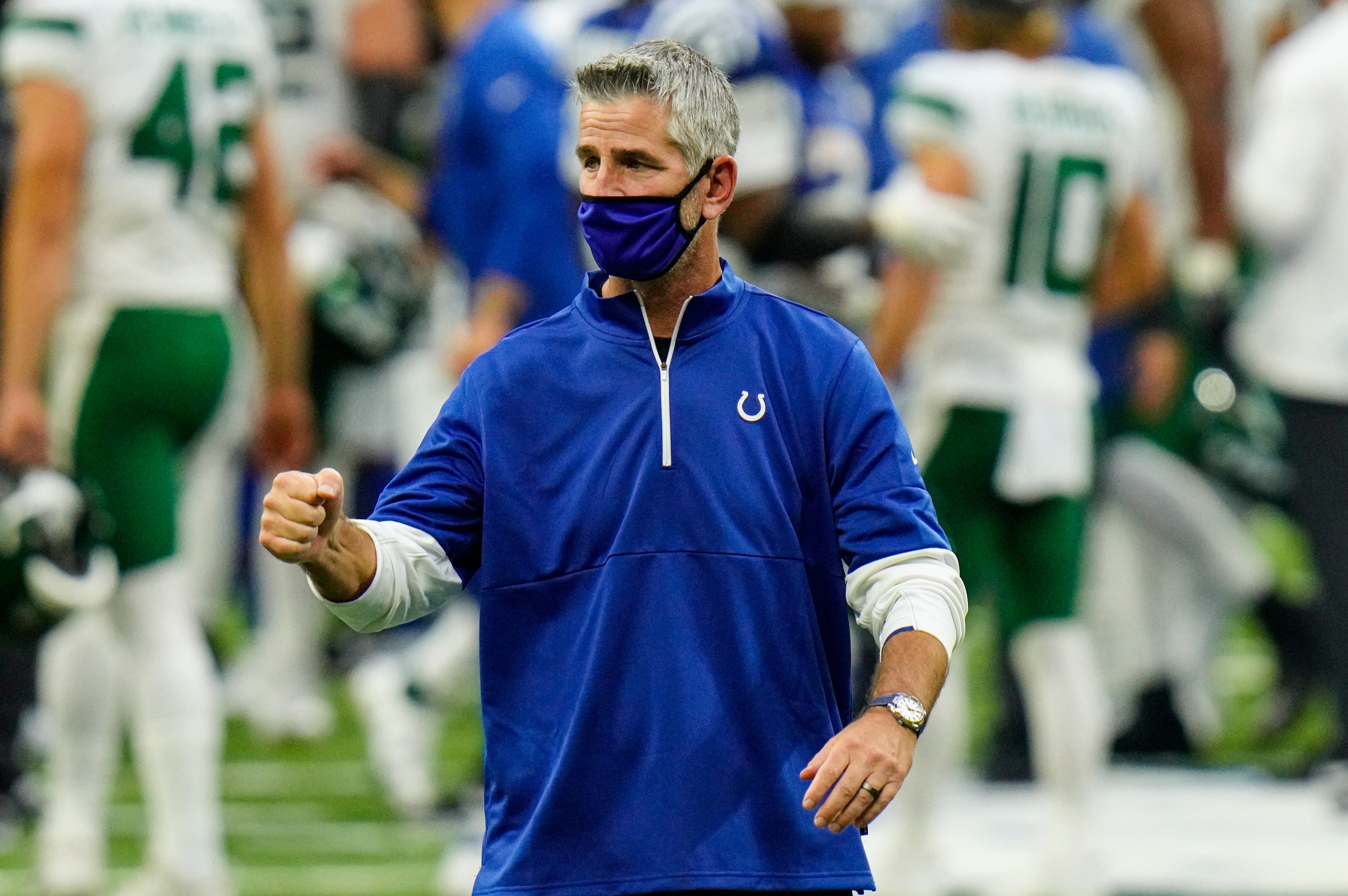 Indianapolis Colts head coach Frank Reich