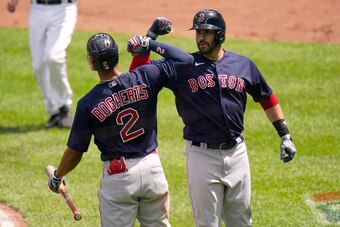 Xander Bogaerts and J.D. Martinez
