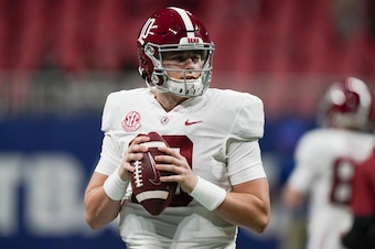 Alabama quarterback Mac Jones