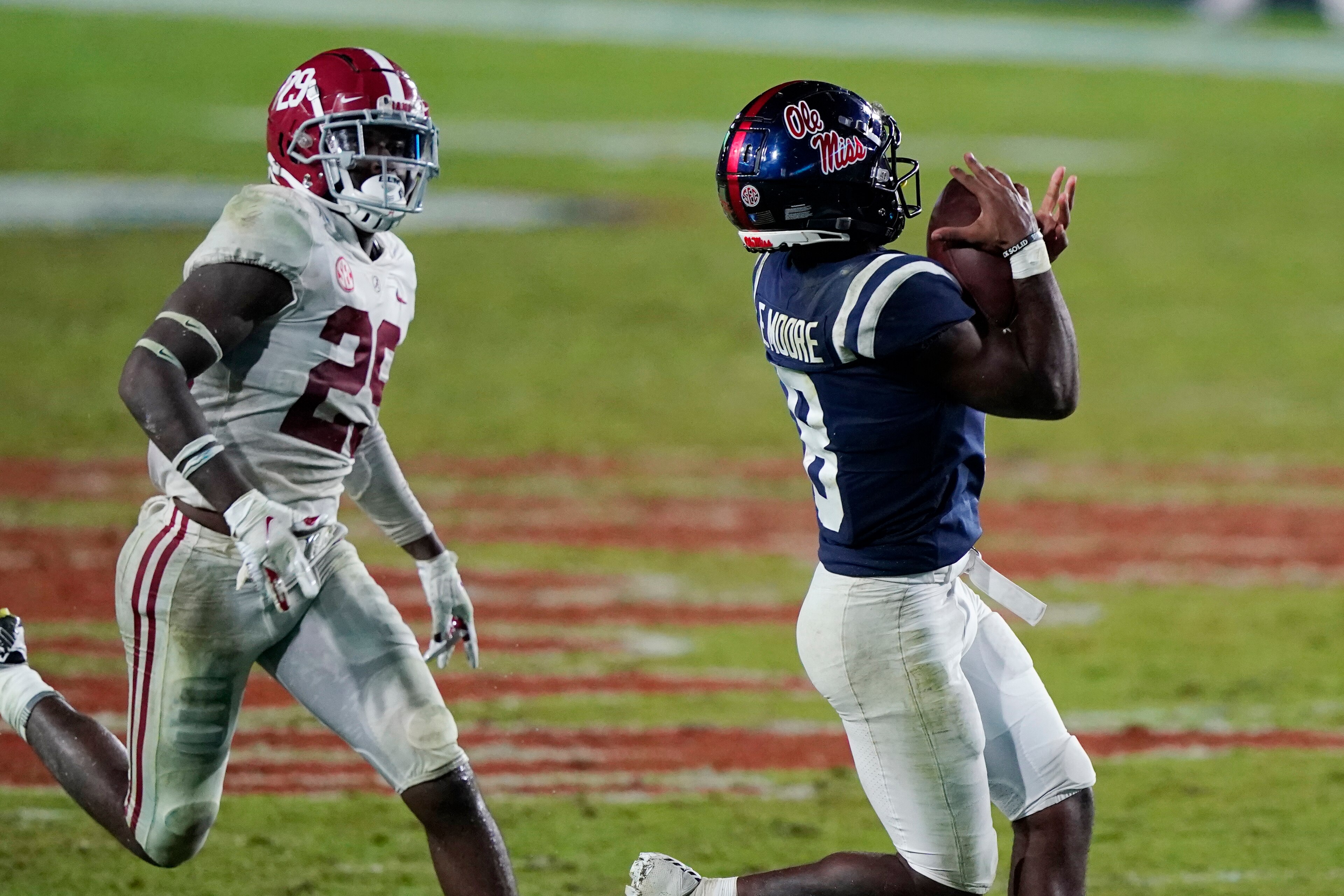 Ole Miss wideout Elijah Moore