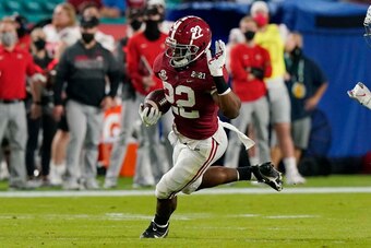 Alabama running back Najee Harris