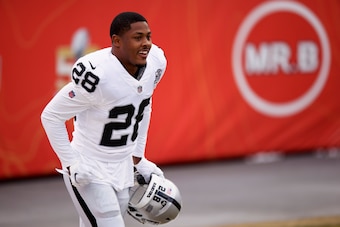 Las Vegas Raiders running back Josh Jacobs
