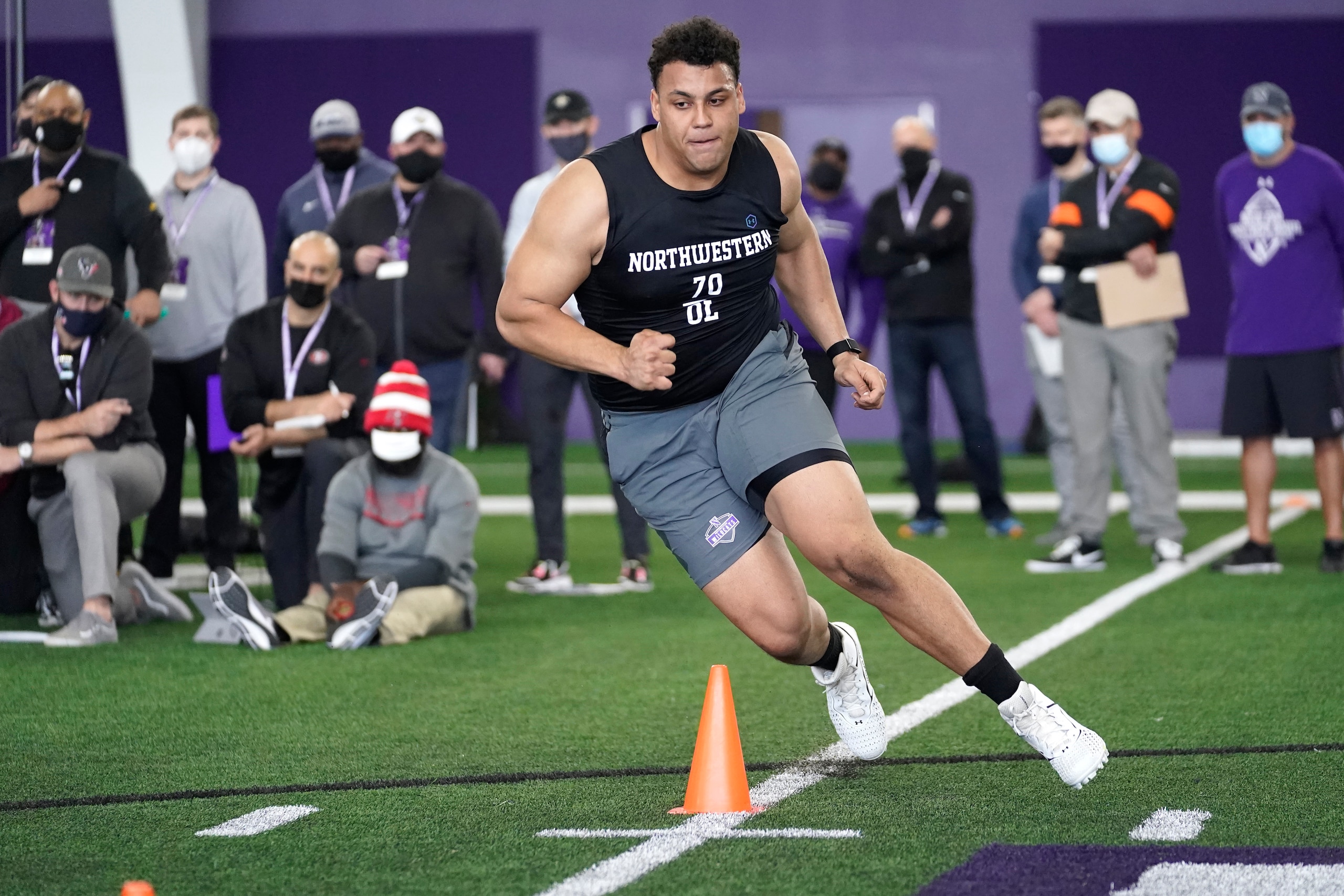 Northwestern OT Rashawn Slater