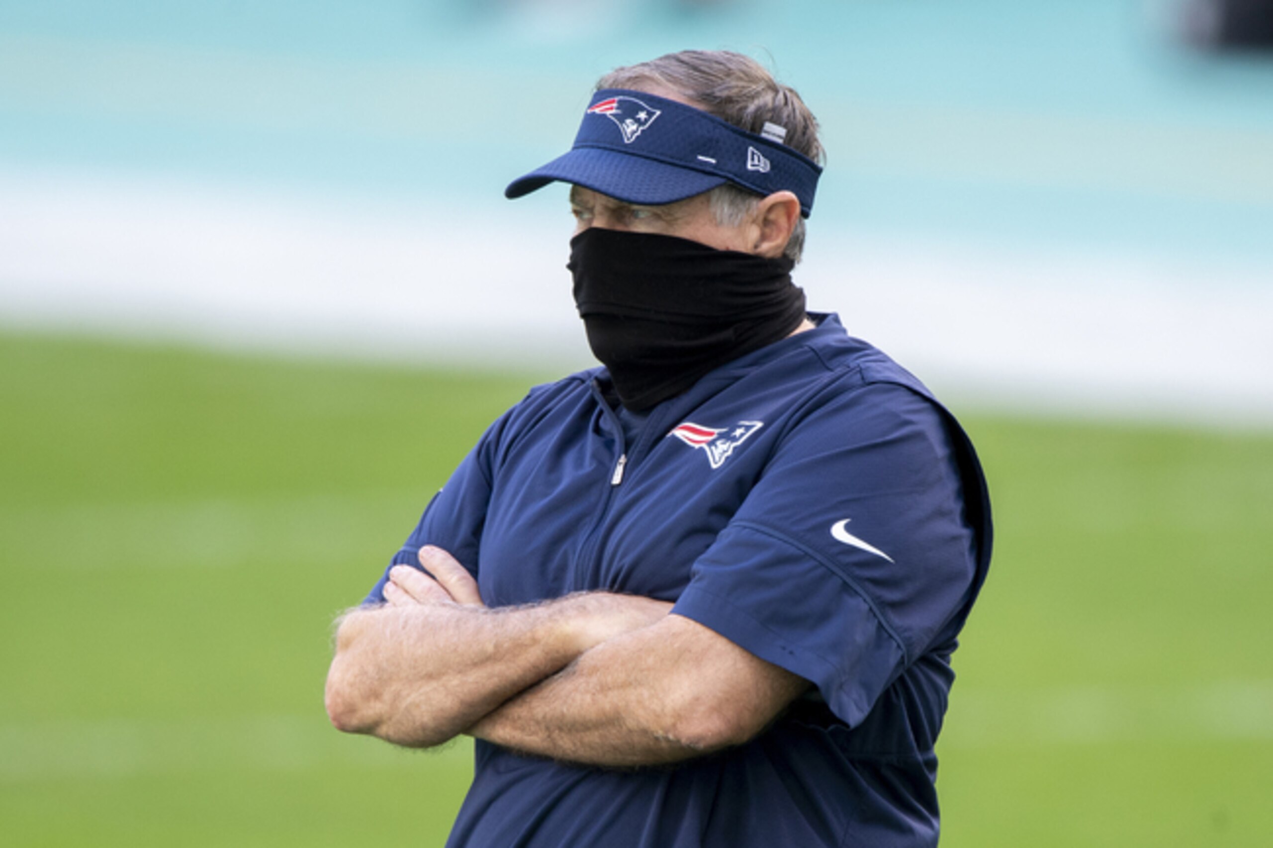 Patriots head coach Bill Belichick