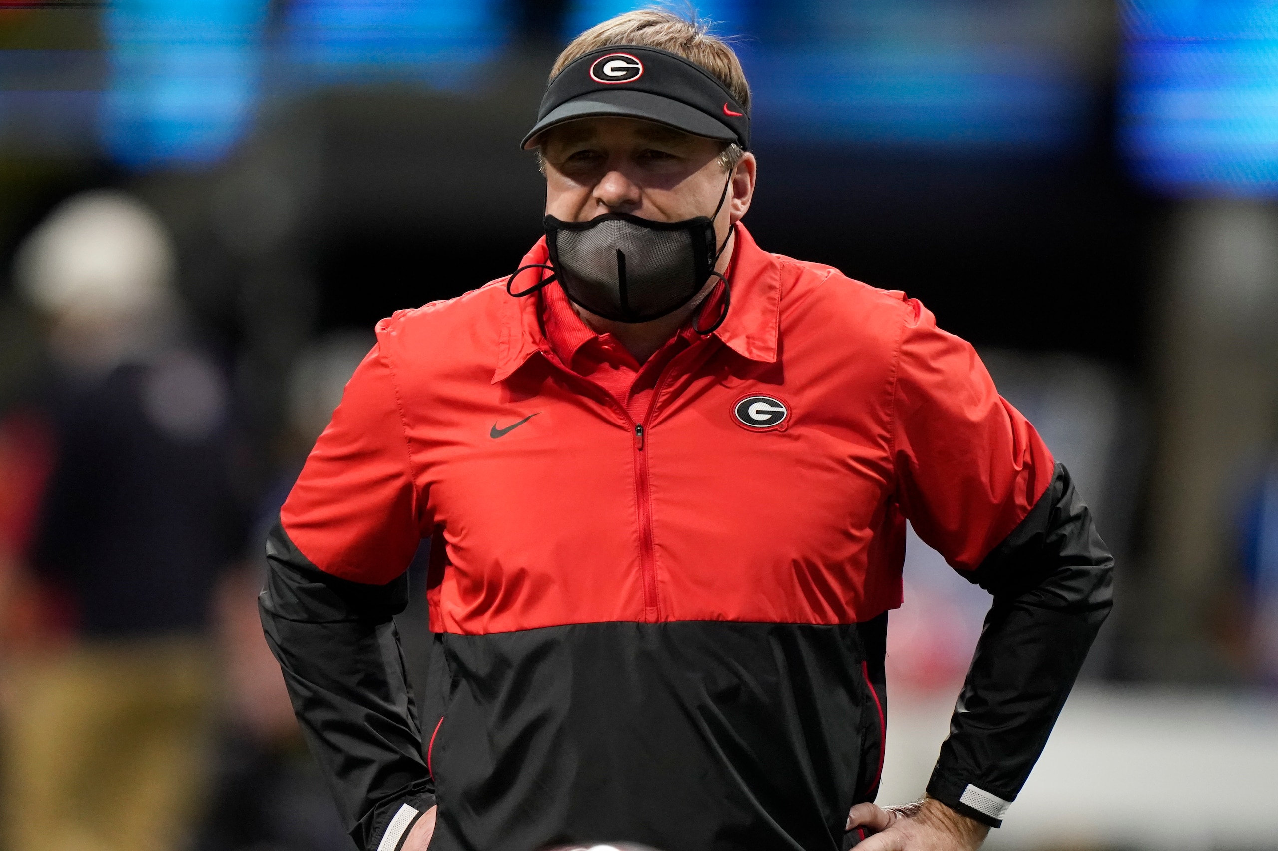 Georgia head coach Kirby Smart