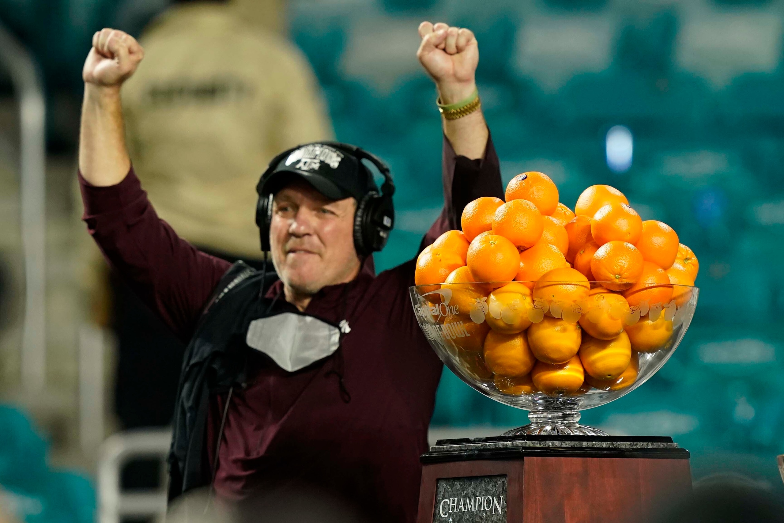 Texas A&M head coach Jimbo Fisher
