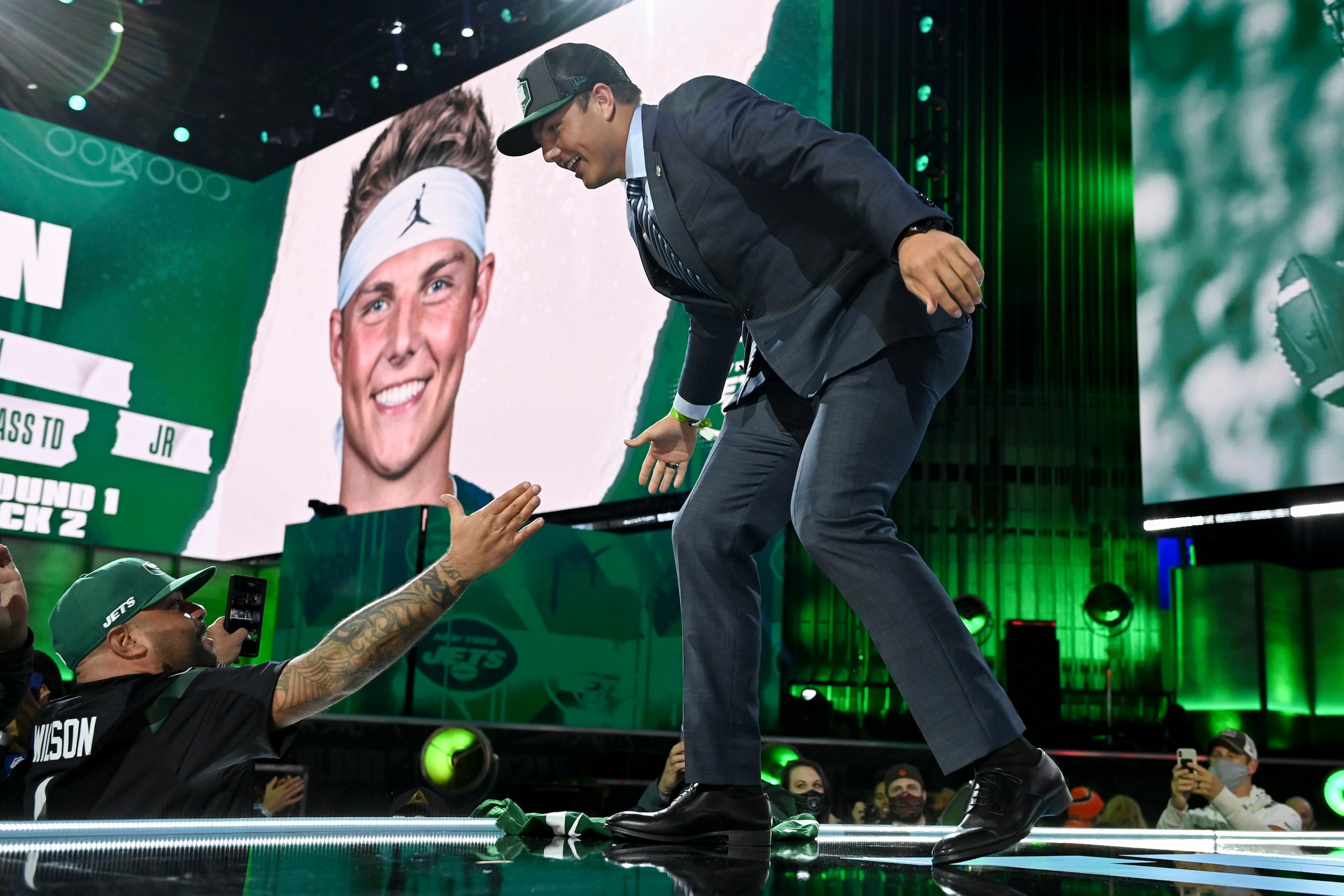 New York Jets quarterback Zach Wilson