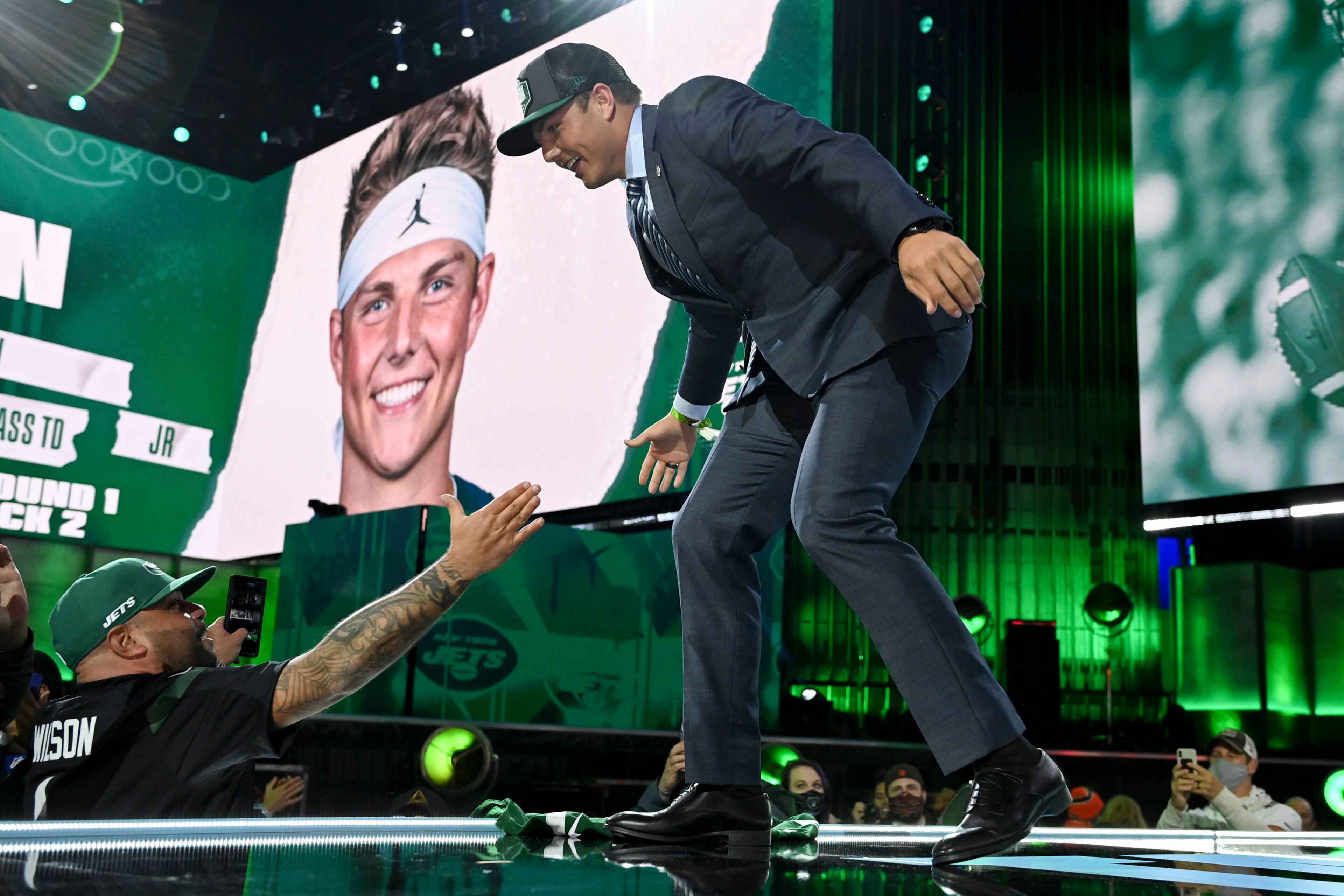 New York Jets quarterback Zach Wilson