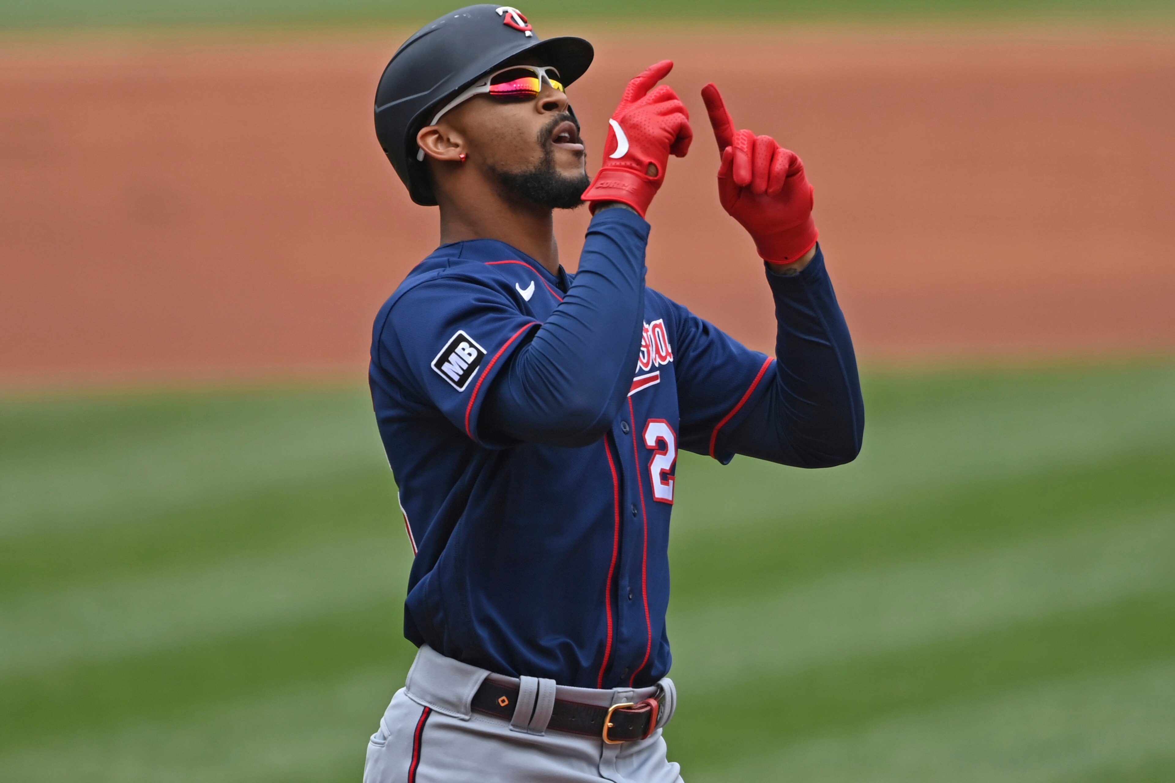 Byron Buxton is on one in 2021. Byron Buxton is on one in 2021.