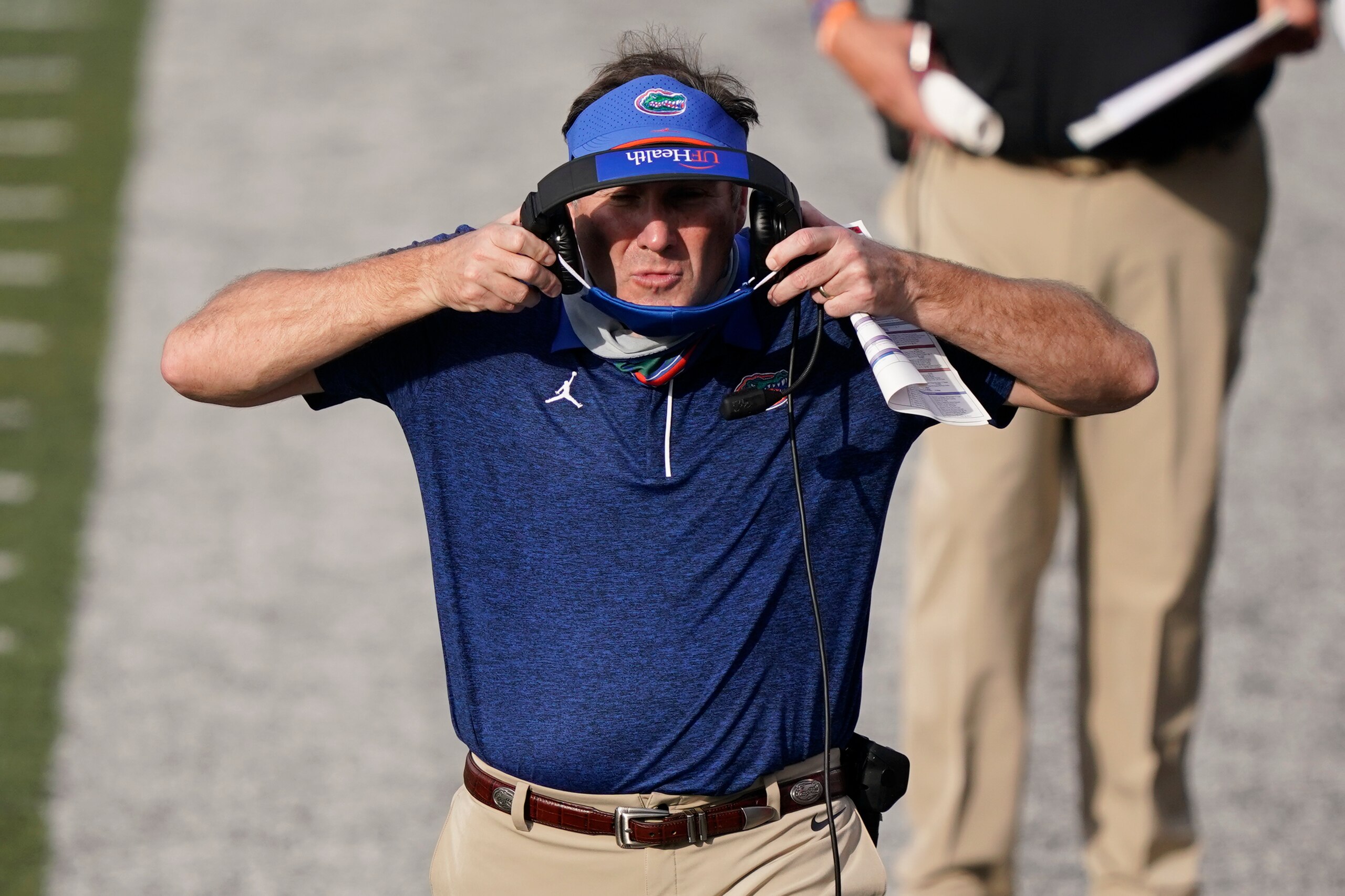 Florida head coach Dan Mullen Florida head coach Dan Mullen