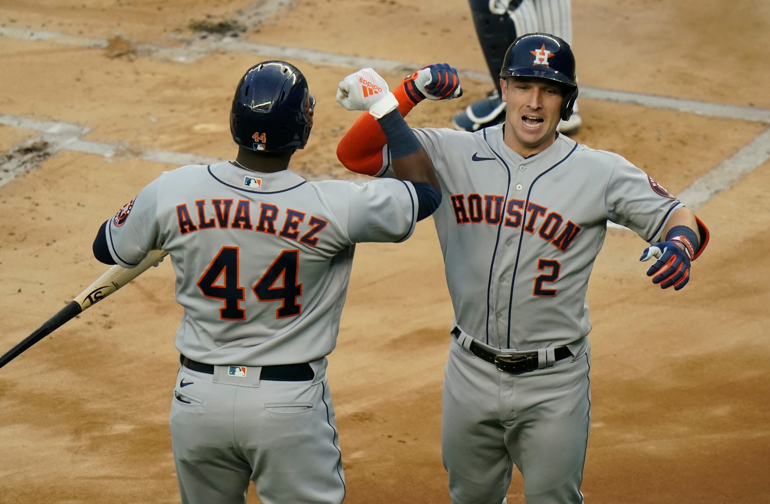 Yordan Alvarez and Alex Bregman