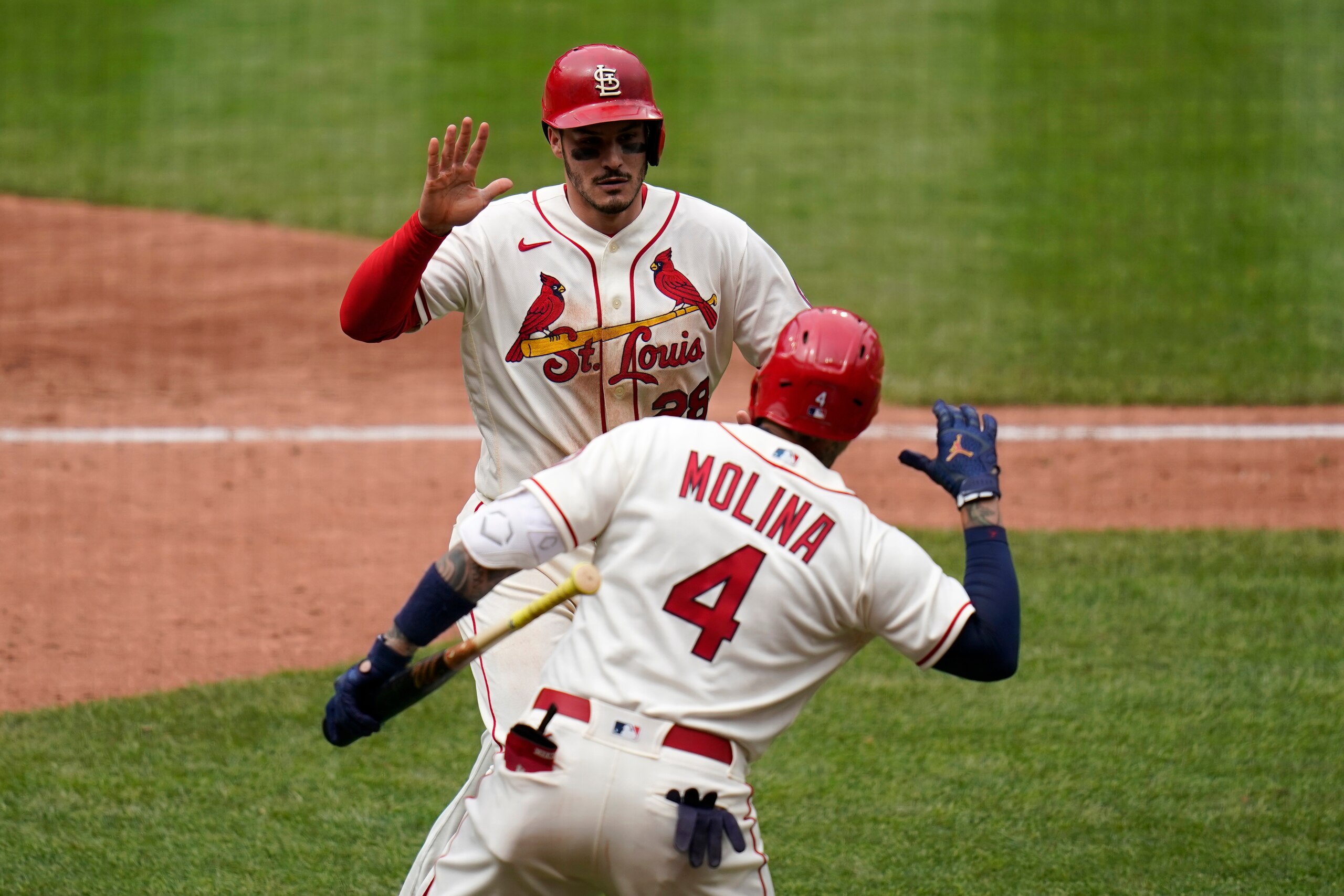 Nolan Arenado and Yadier Molina