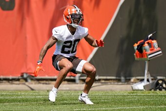 Cleveland Browns cornerback Greg Newsome II
