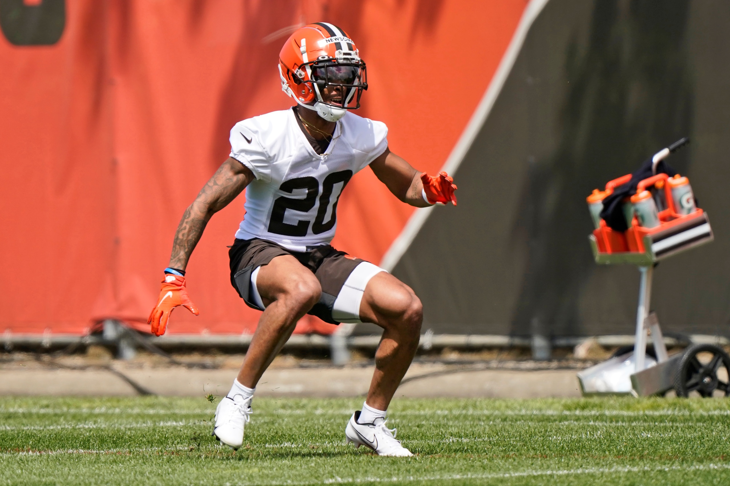 Cleveland Browns cornerback Greg Newsome II Cleveland Browns cornerback Greg Newsome II