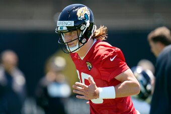 Jacksonville Jaguars quarterback Trevor Lawrence