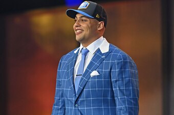 Los Angeles Chargers offensive lineman Rashawn Slater