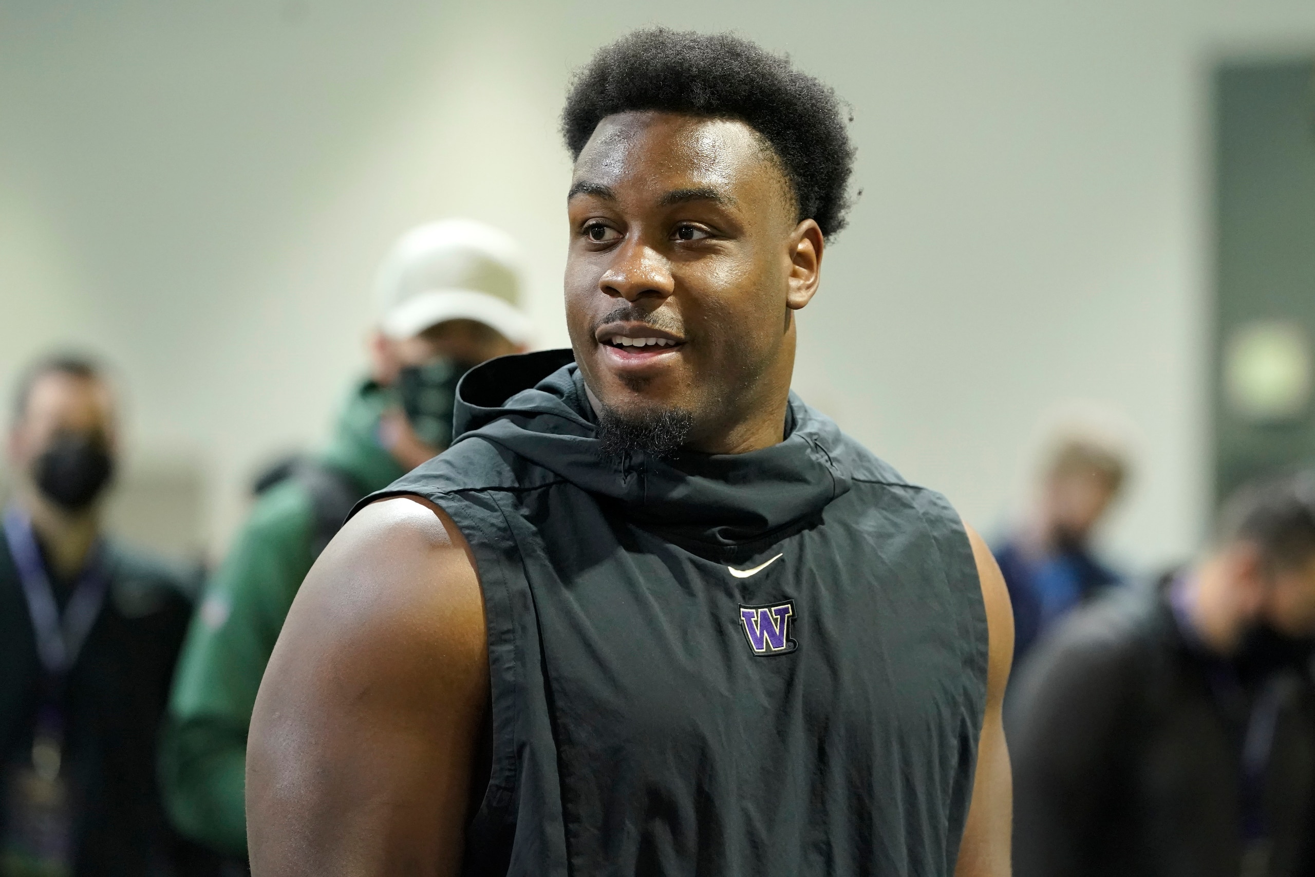 Detroit Lions defensive lineman Levi Onwuzurike Detroit Lions defensive lineman Levi Onwuzurike
