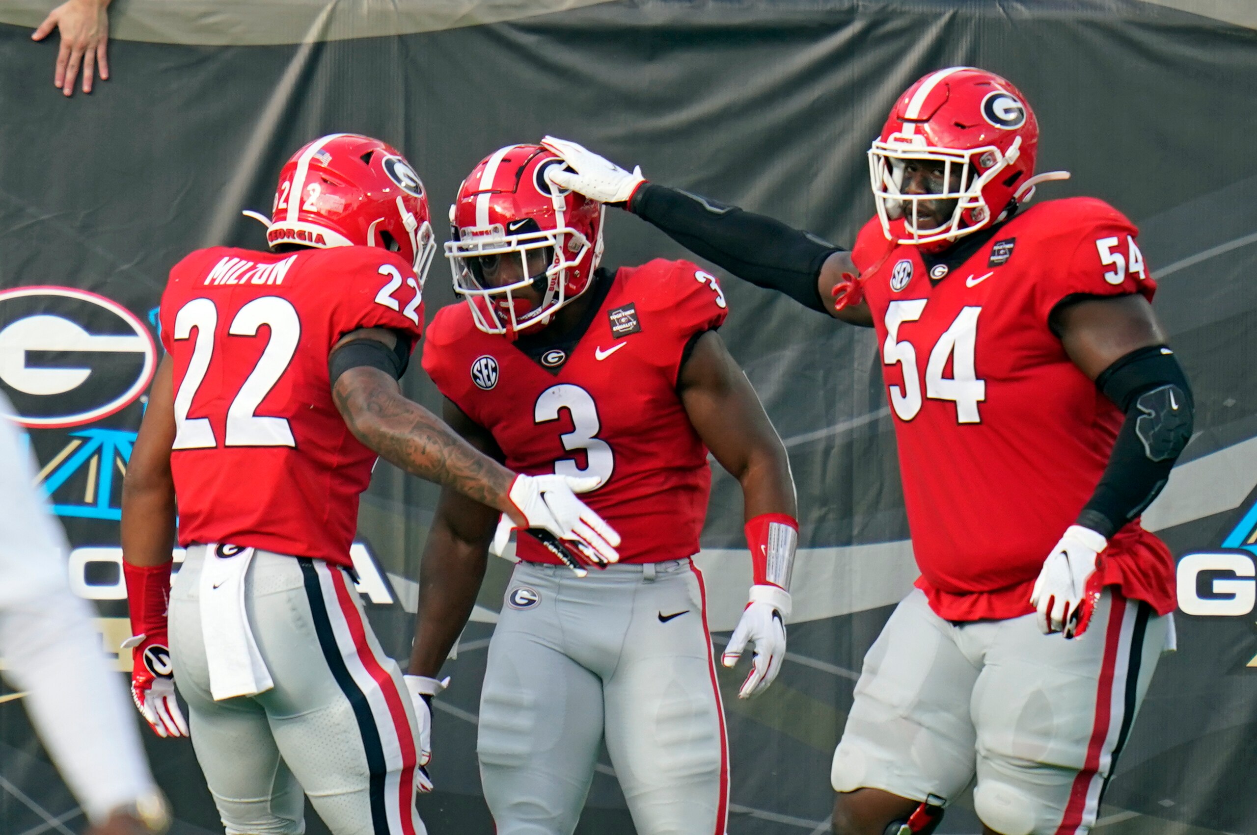 Kendall Milton and Zamir White Kendall Milton and Zamir White