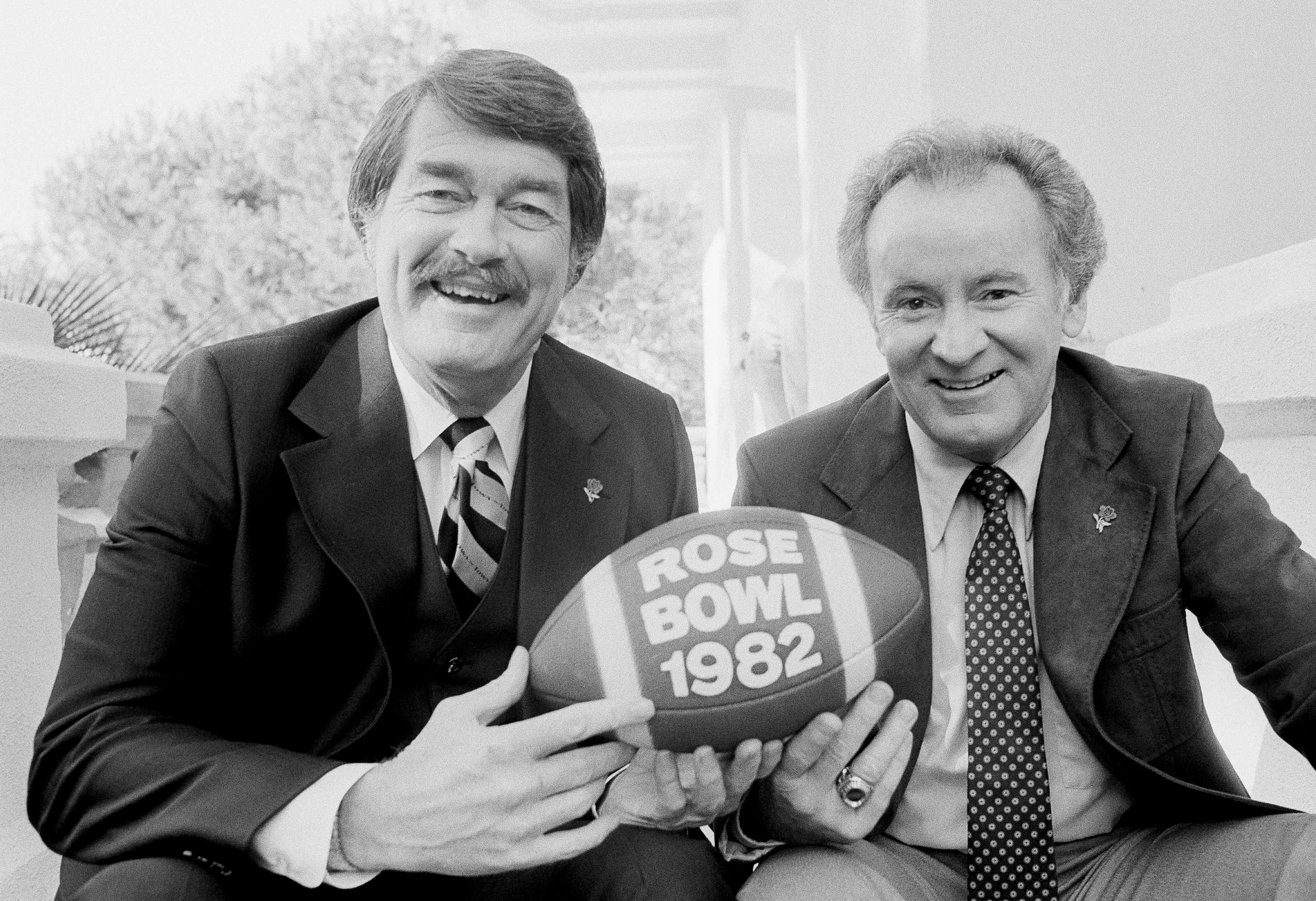 Don James and Hayden Fry