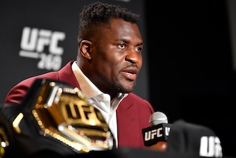 UFC Heavyweight Champion Francis Ngannou
