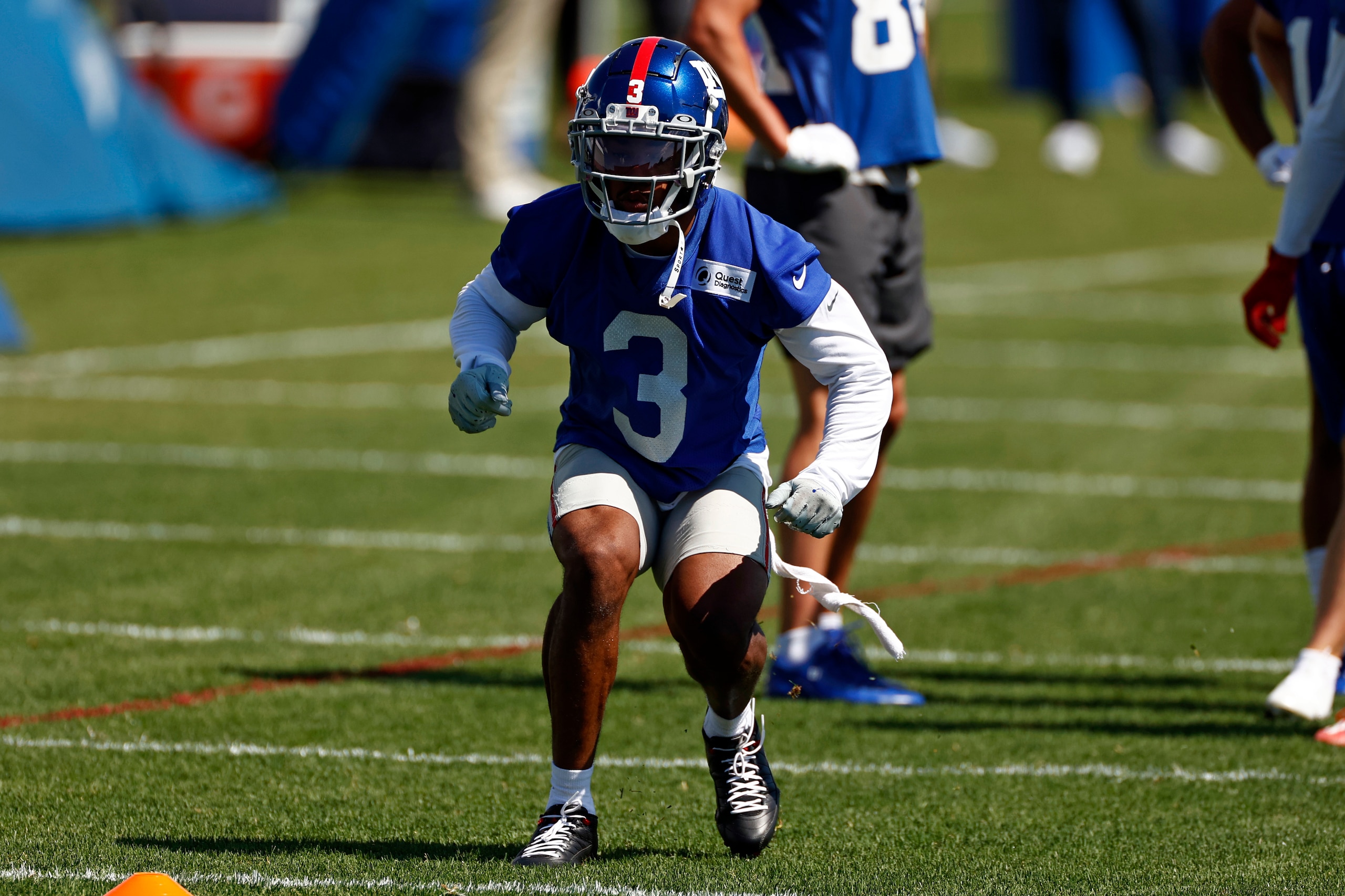 Wide receiver Sterling Shepard
