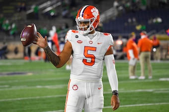 Clemson QB D.J. Uiagalelei