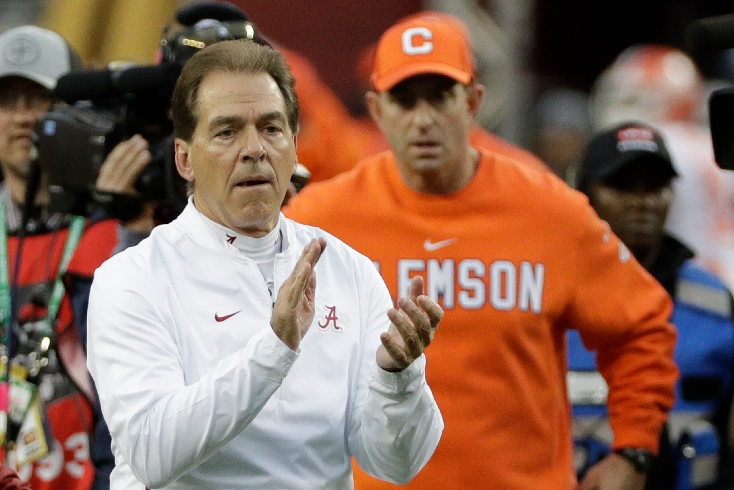 Nick Saban and Dabo Swinney