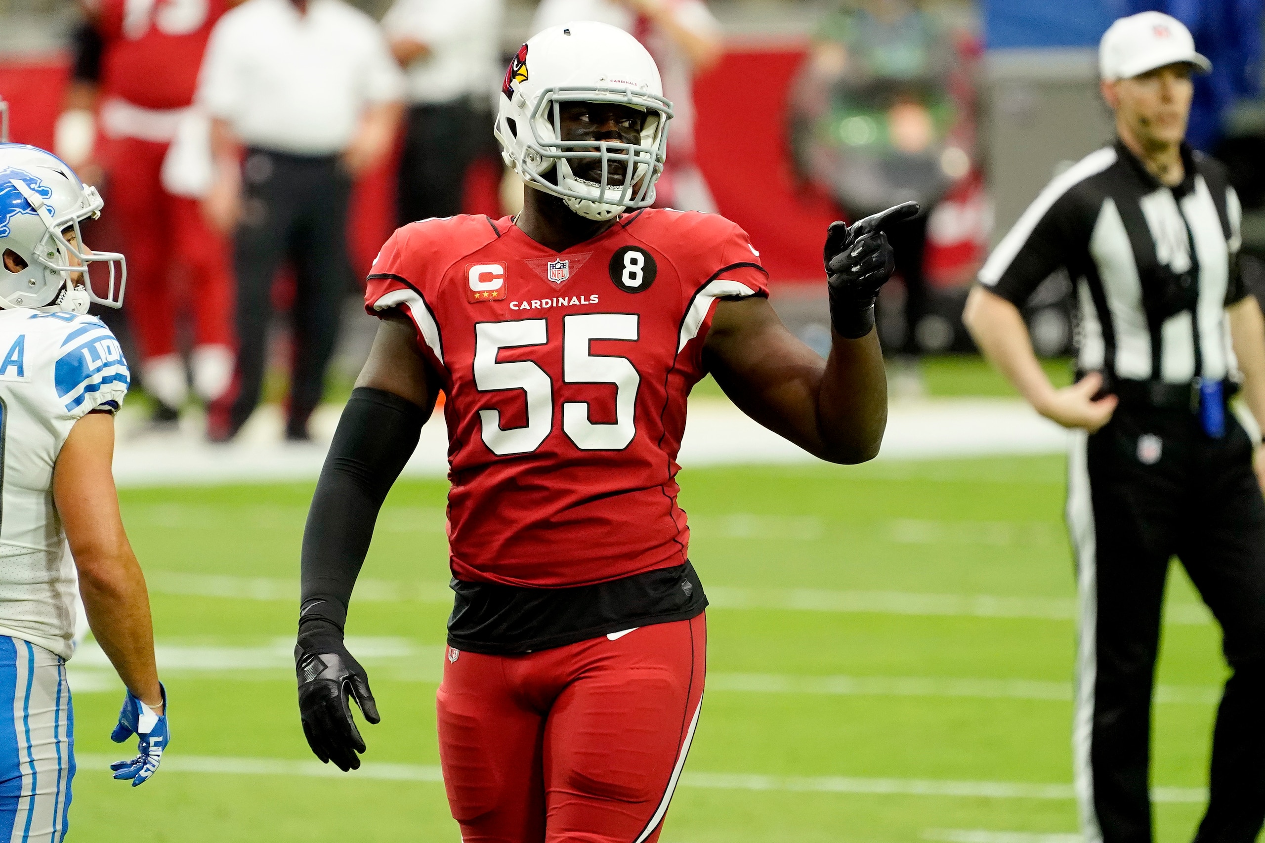 Arizona Cardinals edge-rusher Chandler Jones