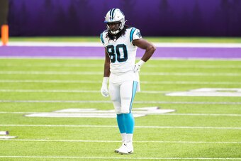 Carolina Panthers tight end Ian Thomas