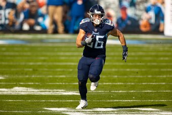 Tennessee Titans tight end Anthony Firkser