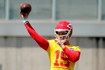 Kansas City Chiefs quarterback Patrick Mahomes