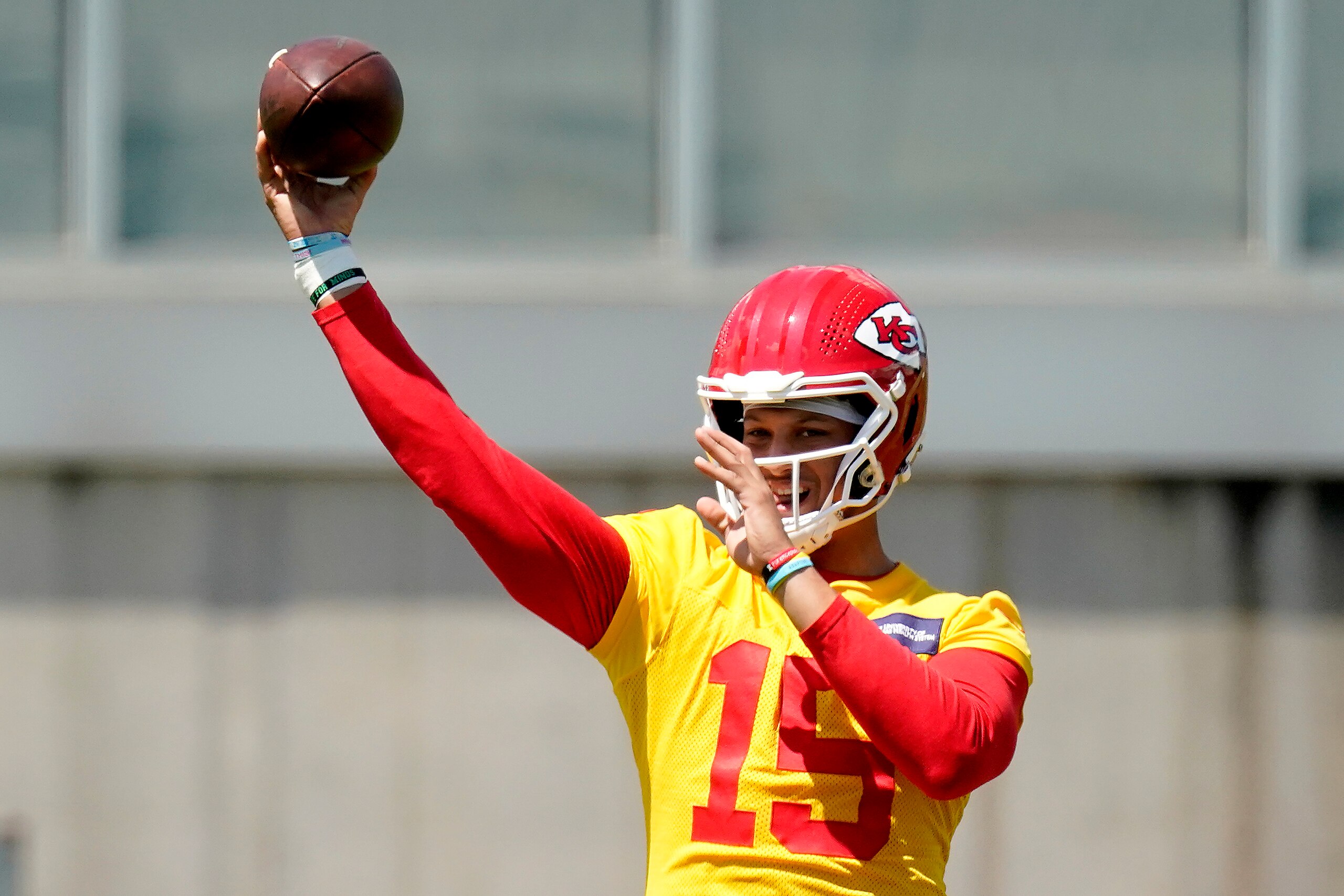 Kansas City Chiefs quarterback Patrick Mahomes