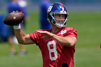 New York Giants quarterback Daniel Jones